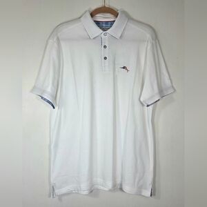 TOMMY BAHAMA FIESTA FRONDS O'CLOCK POLO SHIRT.